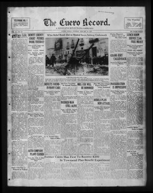 The Cuero Record. (Cuero, Tex.), Vol. 43, No. 15, Ed. 1 Tuesday, January 19, 1937