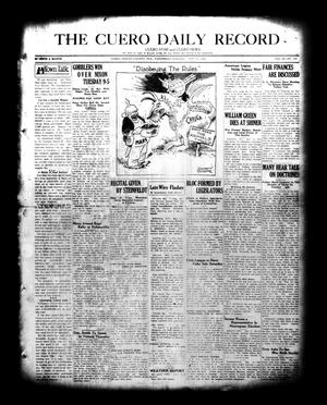 The Cuero Daily Record (Cuero, Tex.), Vol. 66, No. 110, Ed. 1 Wednesday, May 11, 1927