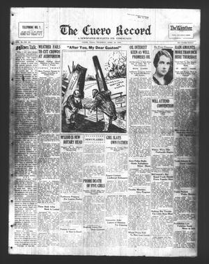 The Cuero Record (Cuero, Tex.), Vol. 38, No. 101, Ed. 1 Thursday, April 28, 1932