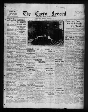 The Cuero Record (Cuero, Tex.), Vol. 43, No. 210, Ed. 1 Thursday, September 2, 1937