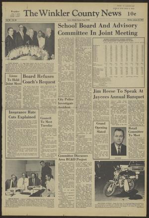 The Winkler County News (Kermit, Tex.), Vol. 36, No. 88, Ed. 1 Monday, January 22, 1973