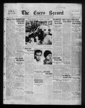 The Cuero Record (Cuero, Tex.), Vol. 43, No. 193, Ed. 1 Thursday, August 12, 1937