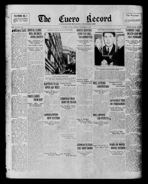 The Cuero Record (Cuero, Tex.), Vol. 43, No. 241, Ed. 1 Friday, October 8, 1937