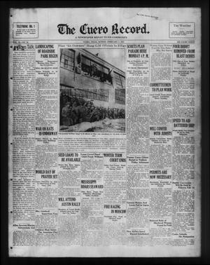 The Cuero Record. (Cuero, Tex.), Vol. 43, No. 32, Ed. 1 Sunday, February 7, 1937