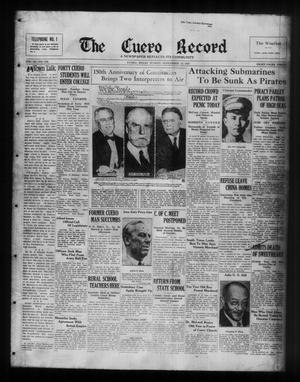 The Cuero Record (Cuero, Tex.), Vol. 43, No. 218, Ed. 1 Sunday, September 12, 1937