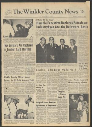 The Winkler County News (Kermit, Tex.), Vol. 31, No. 61, Ed. 1 Monday, October 16, 1967