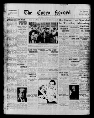 The Cuero Record (Cuero, Tex.), Vol. 43, No. 238, Ed. 1 Tuesday, October 5, 1937