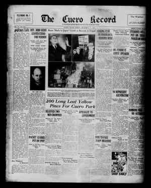 The Cuero Record (Cuero, Tex.), Vol. 43, No. 301, Ed. 1 Friday, December 17, 1937