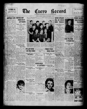 The Cuero Record (Cuero, Tex.), Vol. 43, No. 290, Ed. 1 Sunday, December 5, 1937