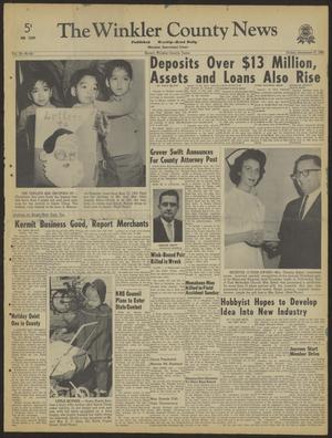 The Winkler County News (Kermit, Tex.), Vol. 28, No. 64, Ed. 1 Friday, December 27, 1963