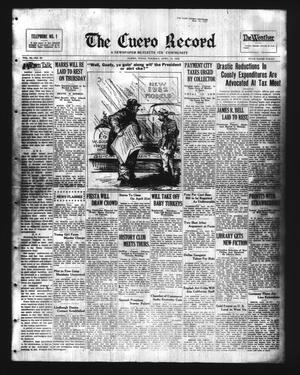 The Cuero Record (Cuero, Tex.), Vol. 38, No. 93, Ed. 1 Tuesday, April 19, 1932