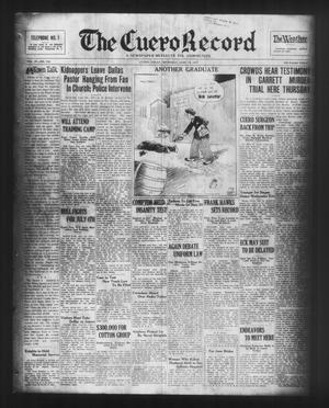 The Cuero Record (Cuero, Tex.), Vol. 37, No. 142, Ed. 1 Thursday, June 18, 1931