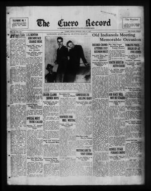 The Cuero Record (Cuero, Tex.), Vol. 43, No. 119, Ed. 1 Monday, May 17, 1937