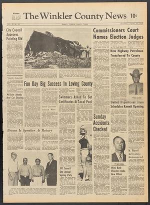 The Winkler County News (Kermit, Tex.), Vol. 33, No. 41, Ed. 1 Thursday, August 14, 1969