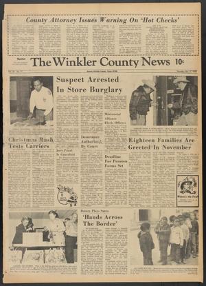The Winkler County News (Kermit, Tex.), Vol. 34, No. 77, Ed. 1 Thursday, December 17, 1970