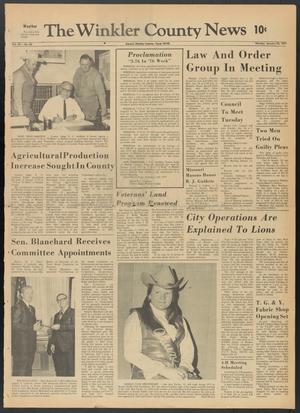 The Winkler County News (Kermit, Tex.), Vol. 34, No. 88, Ed. 1 Monday, January 25, 1971