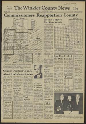 The Winkler County News (Kermit, Tex.), Vol. 36, No. 95, Ed. 1 Thursday, February 15, 1973