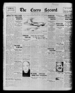 The Cuero Record (Cuero, Tex.), Vol. 43, No. 252, Ed. 1 Thursday, October 21, 1937