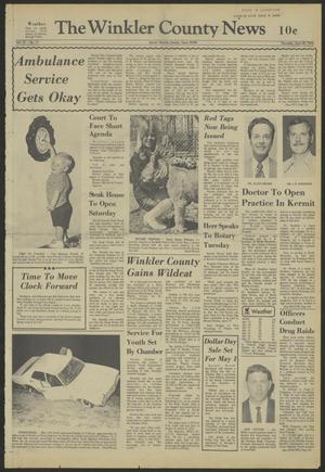 The Winkler County News (Kermit, Tex.), Vol. 37, No. 11, Ed. 1 Thursday, April 26, 1973