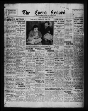 The Cuero Record (Cuero, Tex.), Vol. 43, No. 107, Ed. 1 Monday, May 3, 1937