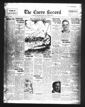 The Cuero Record (Cuero, Tex.), Vol. 38, No. 80, Ed. 1 Monday, April 4, 1932