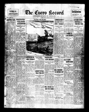 The Cuero Record (Cuero, Tex.), Vol. 38, No. 110, Ed. 1 Monday, May 9, 1932