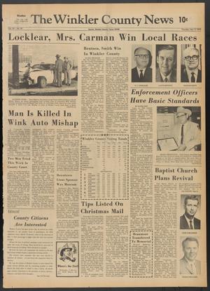 The Winkler County News (Kermit, Tex.), Vol. 34, No. 65, Ed. 1 Thursday, November 5, 1970