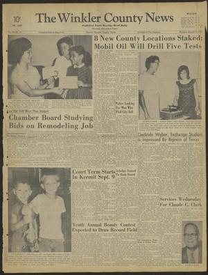 The Winkler County News (Kermit, Tex.), Vol. 28, No. 30, Ed. 1 Monday, August 19, 1963