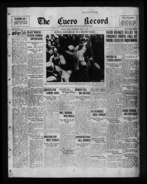 The Cuero Record (Cuero, Tex.), Vol. 43, No. 116, Ed. 1 Thursday, May 13, 1937