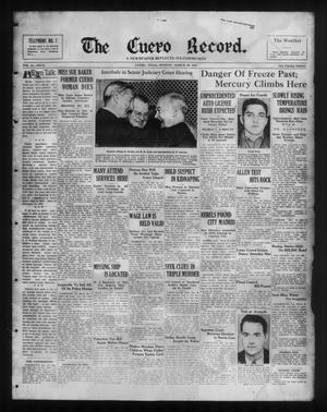 The Cuero Record. (Cuero, Tex.), Vol. 43, No. 76, Ed. 1 Monday, March 29, 1937