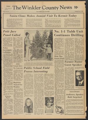 The Winkler County News (Kermit, Tex.), Vol. 34, No. 73, Ed. 1 Thursday, December 3, 1970