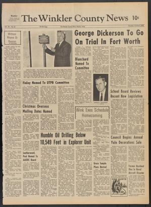 The Winkler County News (Kermit, Tex.), Vol. 33, No. 57, Ed. 1 Thursday, October 9, 1969