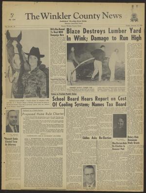 The Winkler County News (Kermit, Tex.), Vol. 28, No. 66, Ed. 1 Friday, January 10, 1964