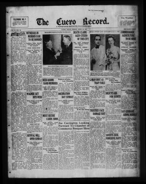The Cuero Record. (Cuero, Tex.), Vol. 42, No. 93, Ed. 1 Friday, April 16, 1937