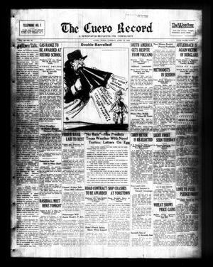 The Cuero Record (Cuero, Tex.), Vol. 38, No. 87, Ed. 1 Tuesday, April 12, 1932