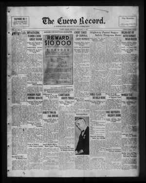 The Cuero Record. (Cuero, Tex.), Vol. 43, No. 14, Ed. 1 Monday, January 18, 1937