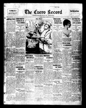The Cuero Record (Cuero, Tex.), Vol. 38, No. 105, Ed. 1 Tuesday, May 3, 1932