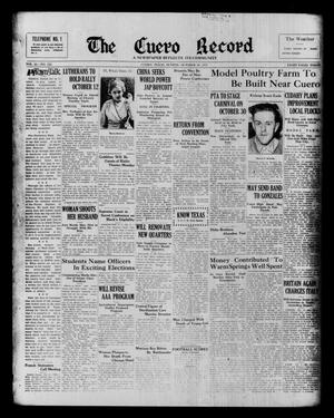The Cuero Record (Cuero, Tex.), Vol. 43, No. 242, Ed. 1 Sunday, October 10, 1937