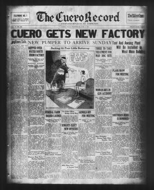 The Cuero Record (Cuero, Tex.), Vol. 37, No. 229, Ed. 1 Wednesday, June 3, 1931