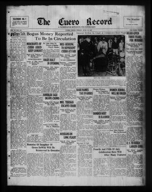 The Cuero Record (Cuero, Tex.), Vol. 43, No. 147, Ed. 1 Friday, June 18, 1937