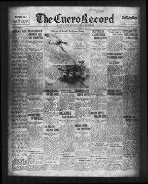 The Cuero Record (Cuero, Tex.), Vol. 37, No. 223, Ed. 1 Tuesday, September 22, 1931