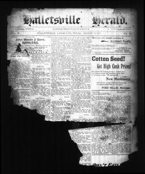 Halletsville Herald. (Hallettsville, Tex.), Vol. 26, No. 30, Ed. 1 Thursday, August 19, 1897