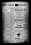 Primary view of Halletsville Herald. (Hallettsville, Tex.), Vol. 19, No. 9, Ed. 1 Thursday, November 21, 1889