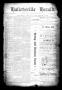 Thumbnail image of item number 1 in: 'Halletsville Herald. (Hallettsville, Tex.), Vol. 20, No. 20, Ed. 1 Thursday, February 26, 1891'.