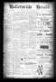 Thumbnail image of item number 1 in: 'Halletsville Herald. (Hallettsville, Tex.), Vol. 21, No. 30, Ed. 1 Thursday, June 16, 1892'.