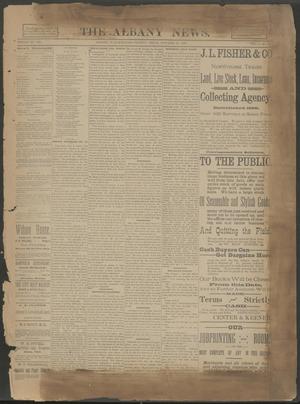 The Albany News. (Albany, Tex.), Vol. 6, No. 30, Ed. 1 Thursday, October 24, 1889