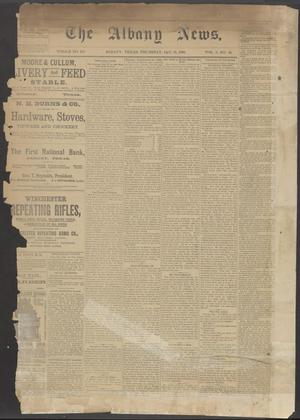 The Albany News. (Albany, Tex.), Vol. 5, No. 44, Ed. 1 Thursday, January 31, 1889