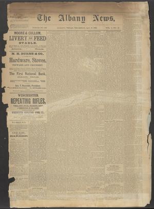 The Albany News. (Albany, Tex.), Vol. 5, No. 42, Ed. 1 Thursday, January 17, 1889