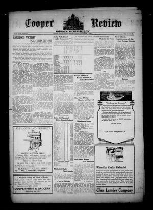 Cooper Review (Cooper, Tex.), Vol. 41, No. 53, Ed. 1 Tuesday, November 2, 1920