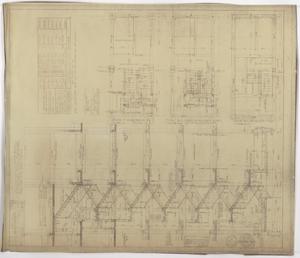 Primary view of object titled 'West Texas Utilities Office Addition, Abilene, Texas: Stair & Elevator Shaft Renderings'.